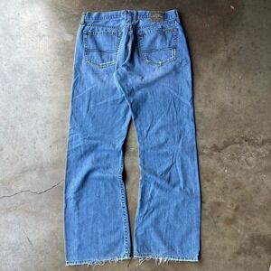 Vintage baggy wide leg lucky brand dungaree jeans